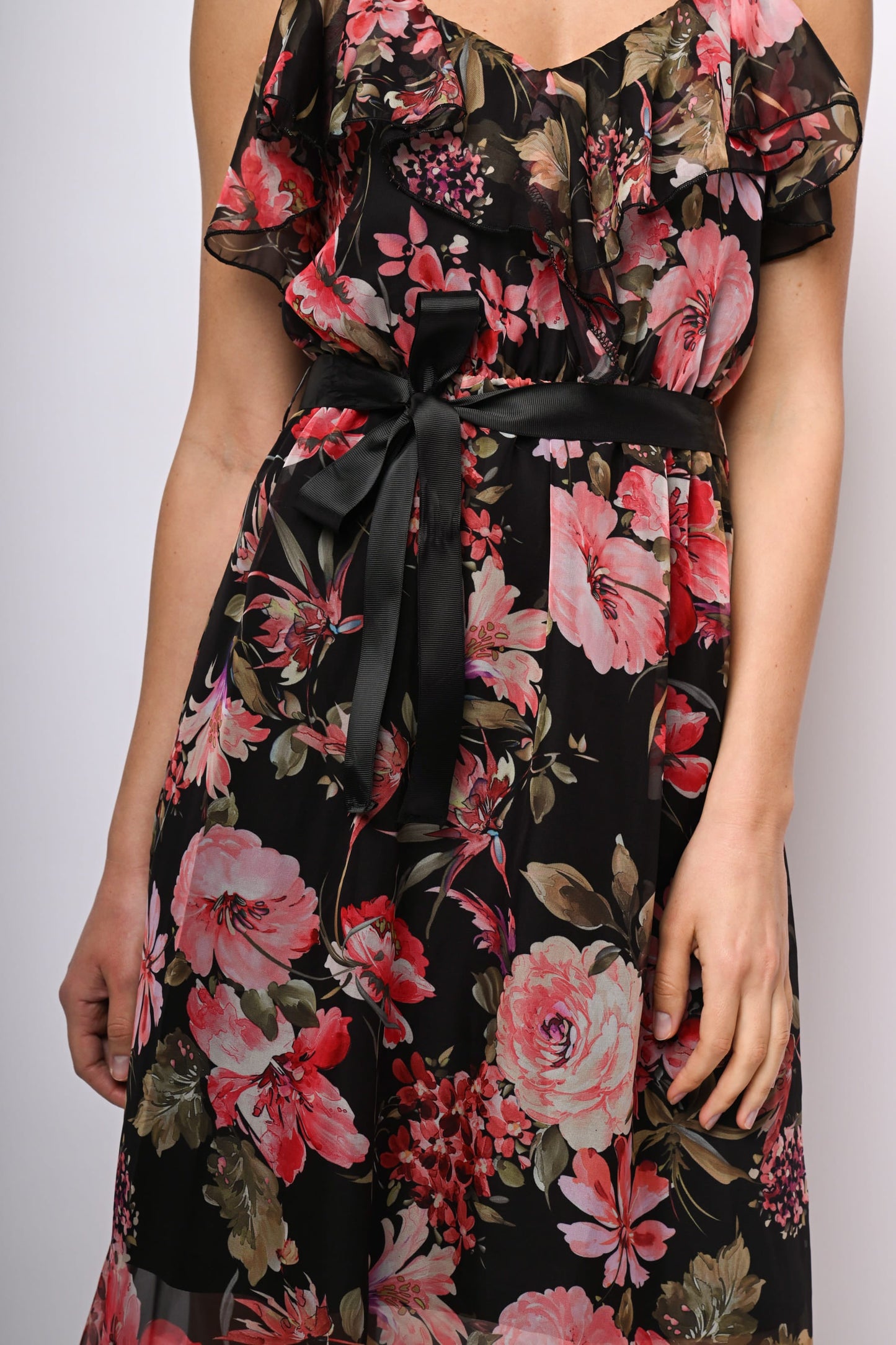 Bianca – Abito Lungo da Donna con Stampa Floreale Romantico e Leggero 4