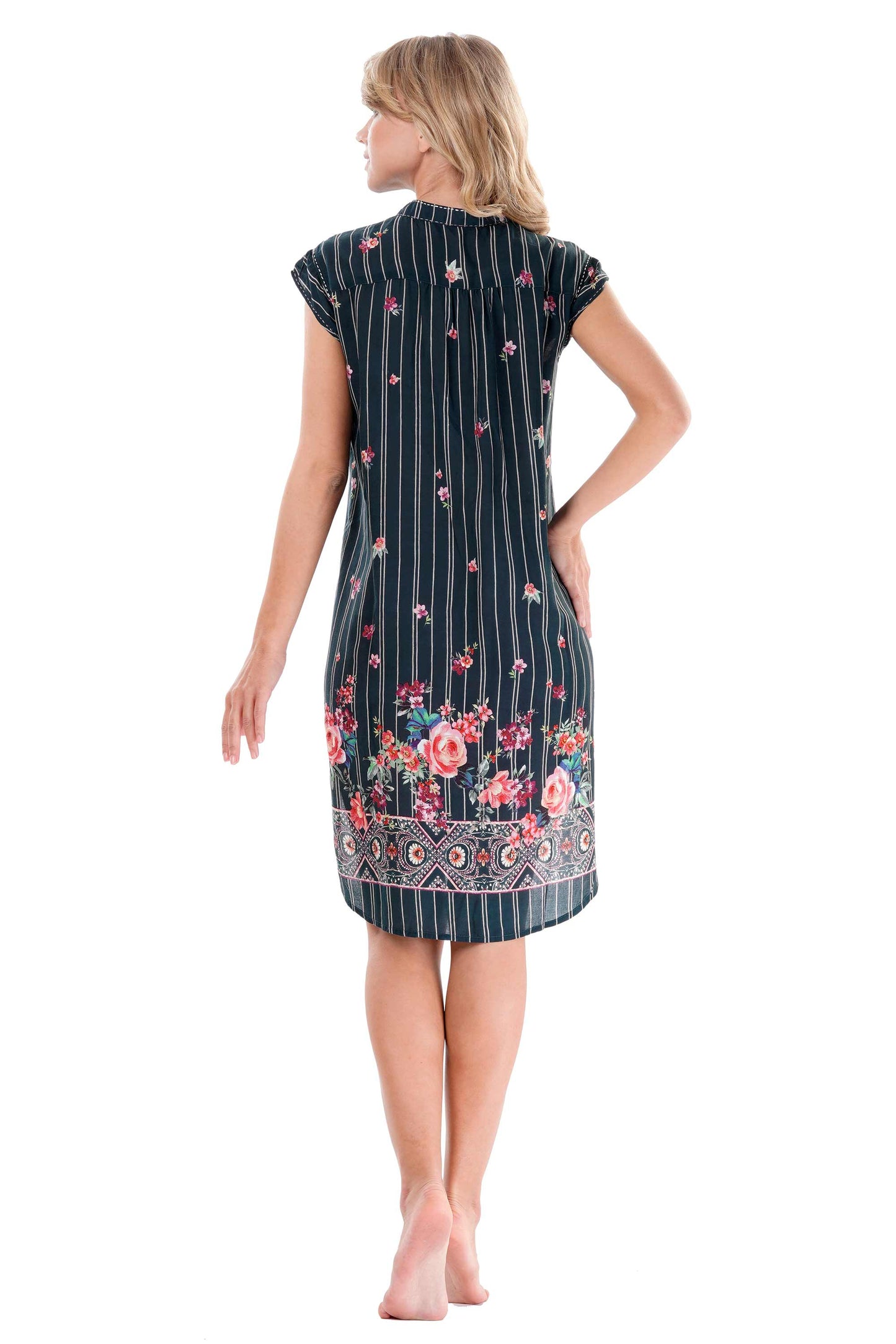 Bianca – Abito Smanicato in Fantasia Estiva Chic 2