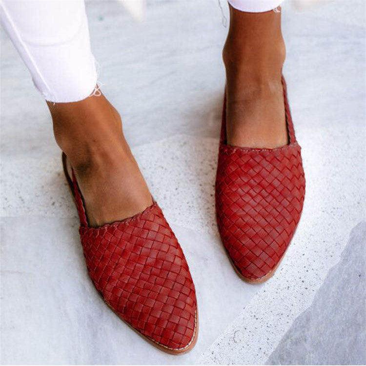 Bibiana - SANDALI PIATTI Rosso