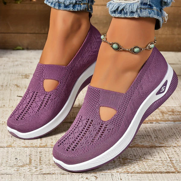 Bice - Slip-Ons ortopedici e confortevoli Viola Scuro