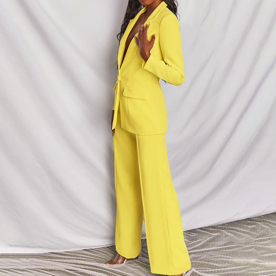 Dionisia – Completo Donna Elegante con Blazer e Pantaloni