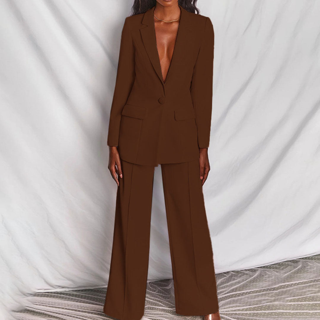Dionisia – Completo Donna Elegante con Blazer e Pantaloni