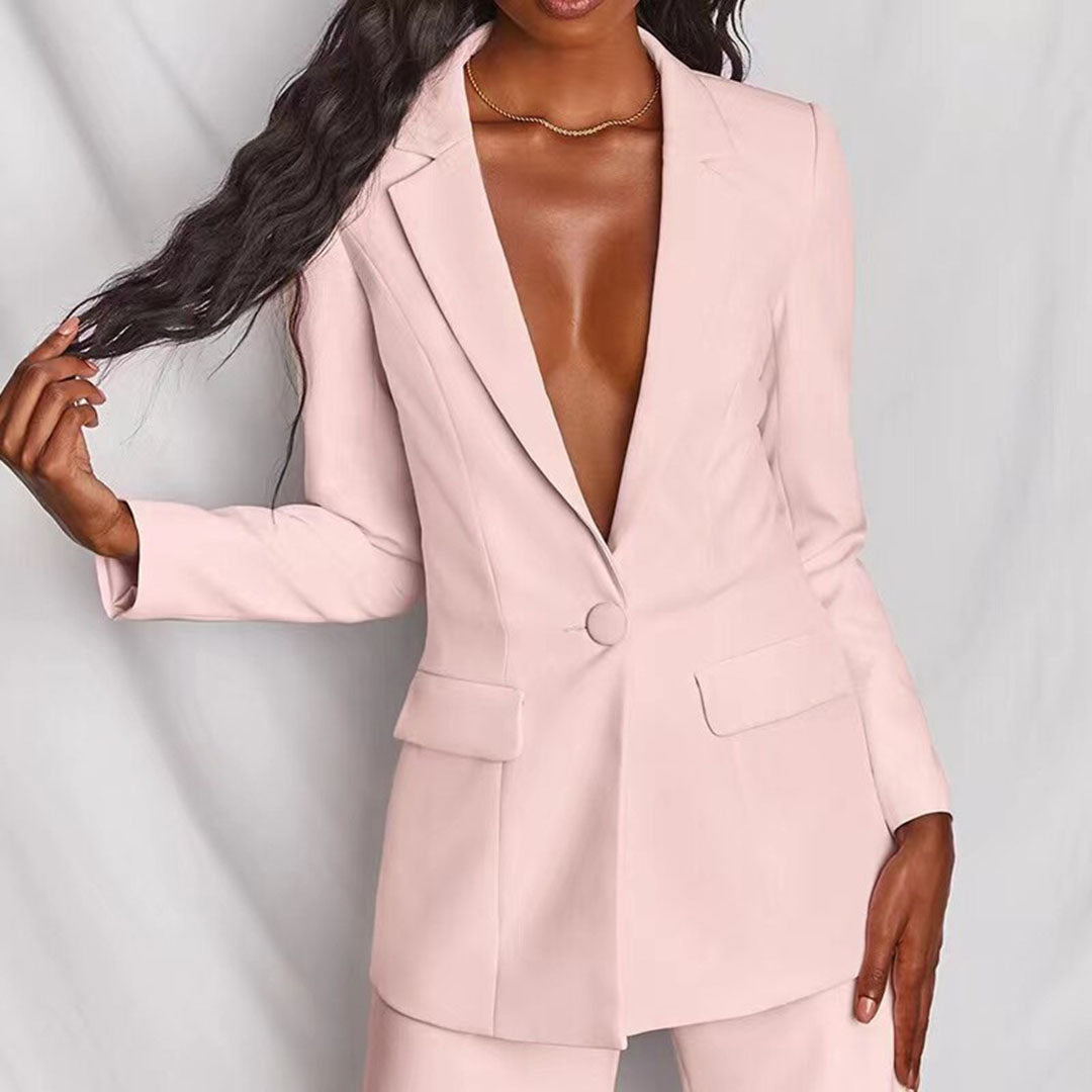 Dionisia – Completo Donna Elegante con Blazer e Pantaloni