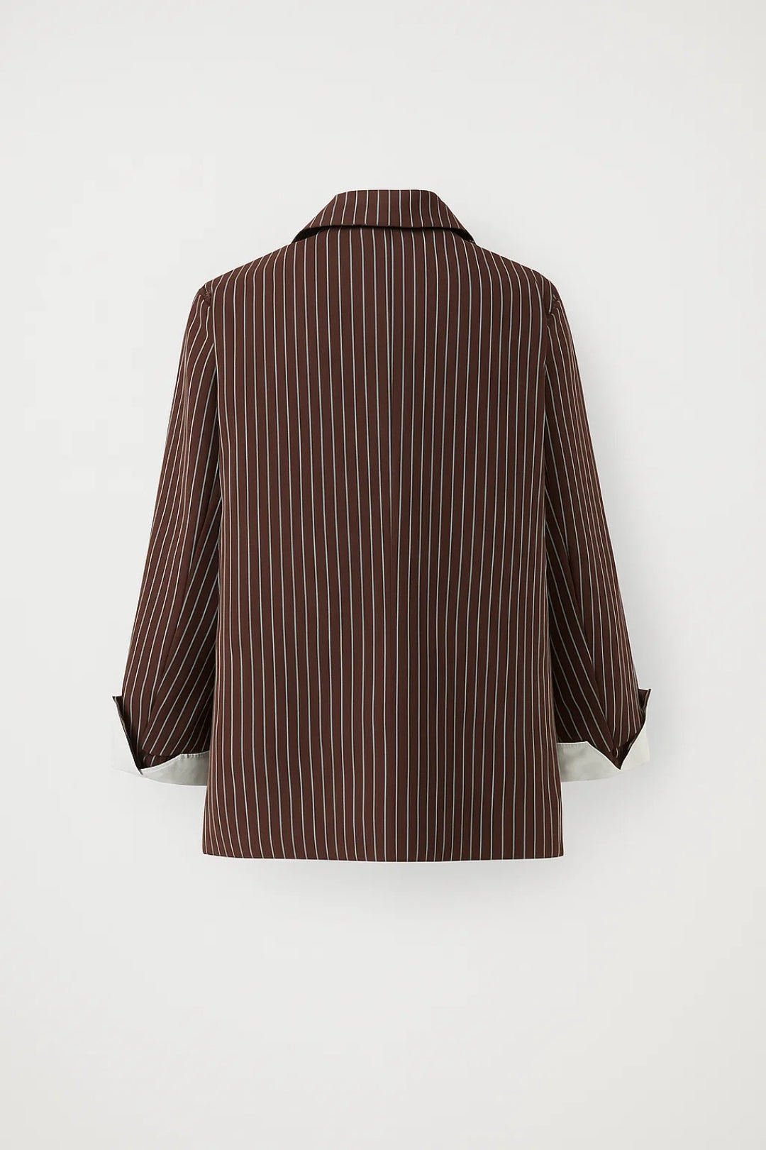 Emma - Blazer Sartoriale a Righe con Due Bottoni