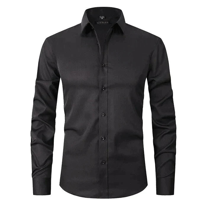 Fabrizio – Camicia Da Uomo Con Abbottonatura E Vestibilità Comoda