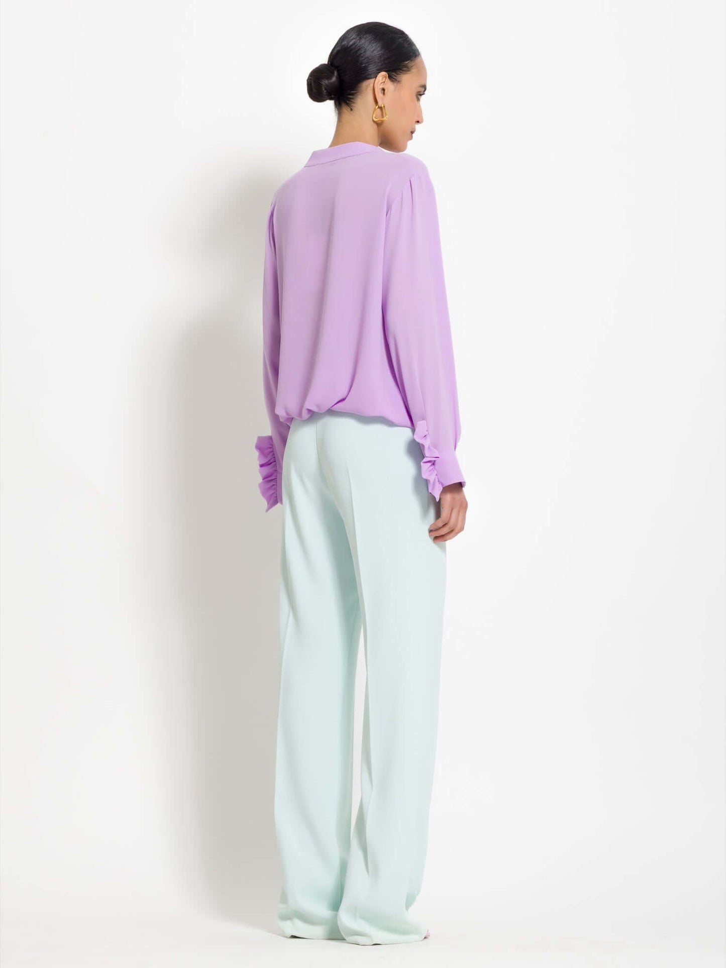Tamara - Blusa elegante con rouches da donna
