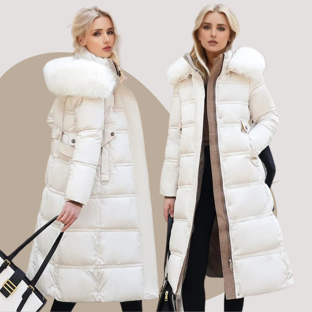 Chiara – Cappotto Lungo Invernale con Interno Isolante Caldo
