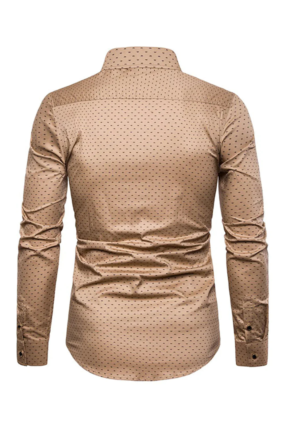 Hector – Camicia Da Uomo A Maniche Lunghe Con Stampa Di Moda
