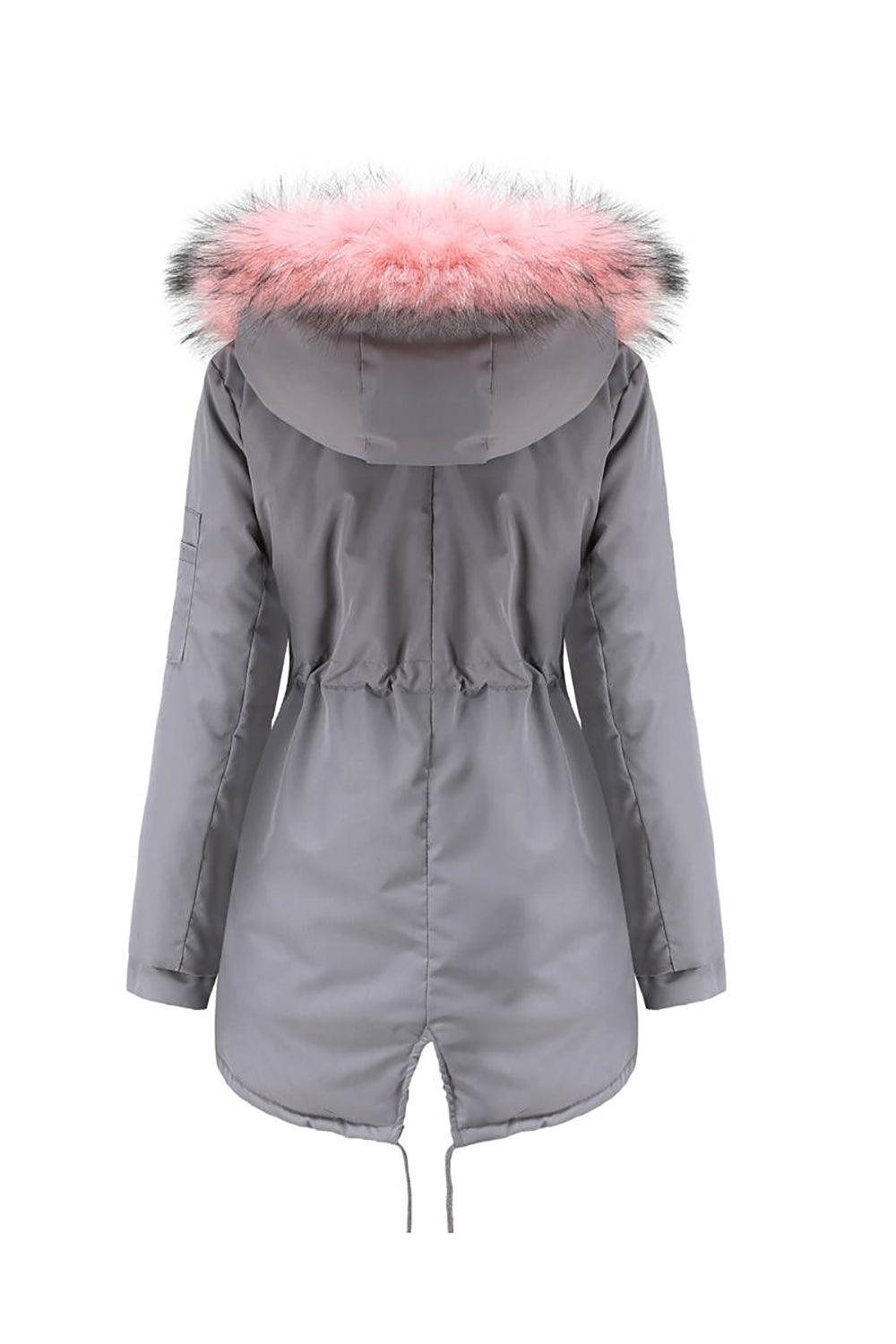 Karla - Cappotto in Pile Caldo con Cappuccio Invernale