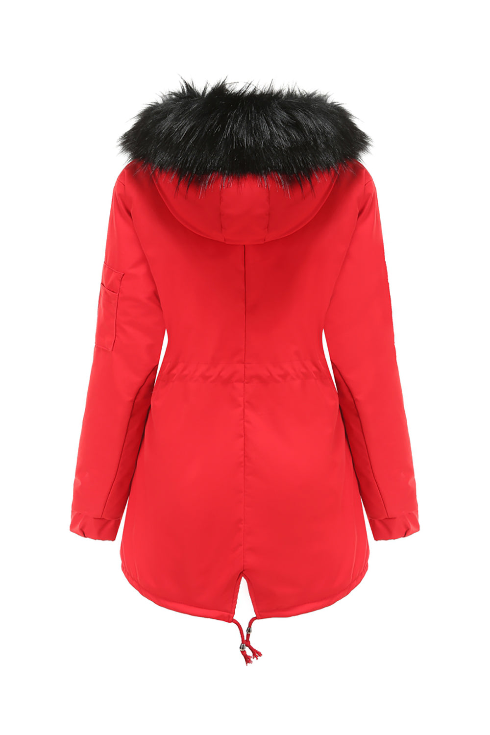 Karla - Cappotto in Pile Caldo con Cappuccio Invernale