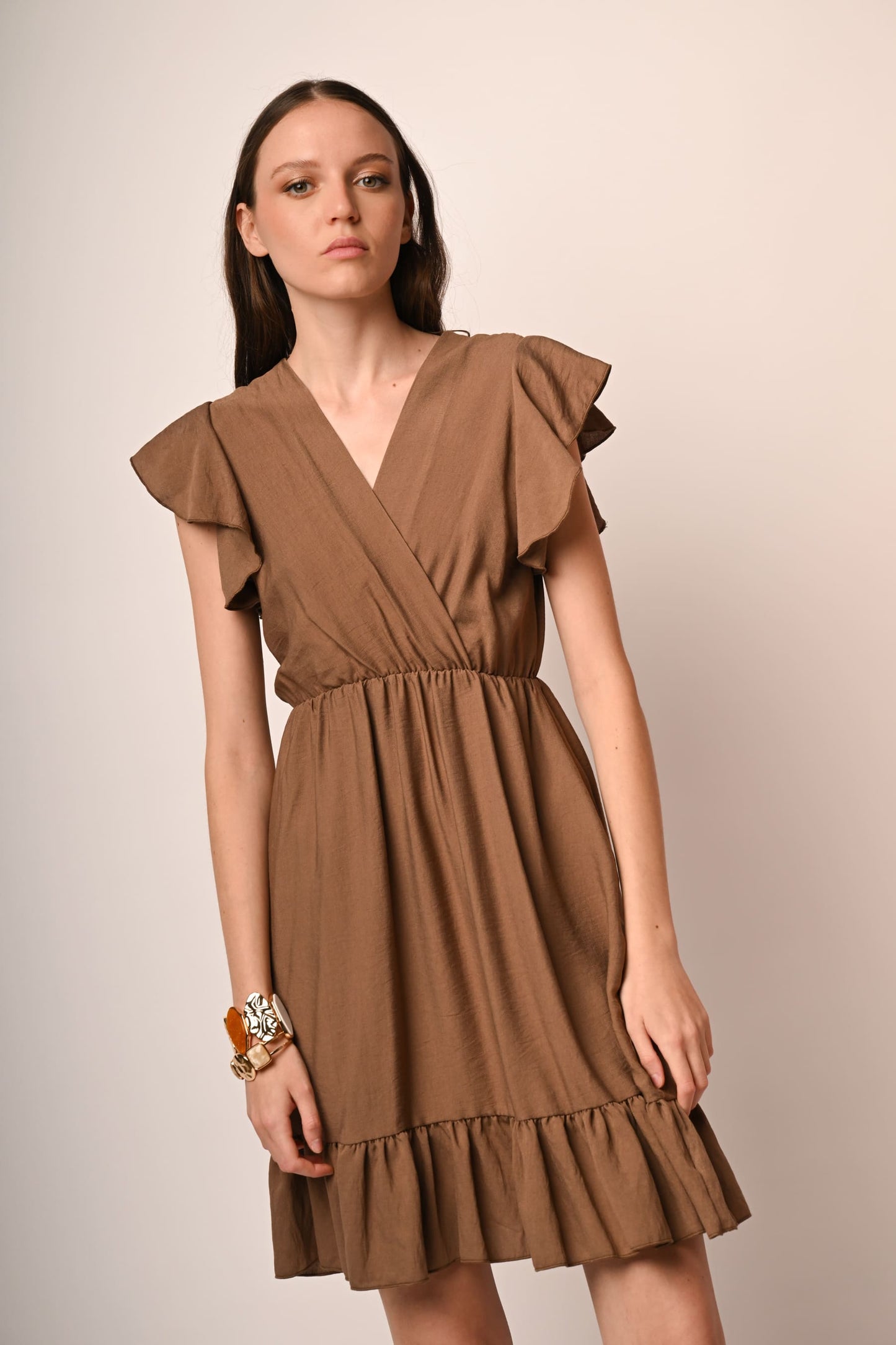 Camilla – Mini Abito con Volants Romantico e Chic 2