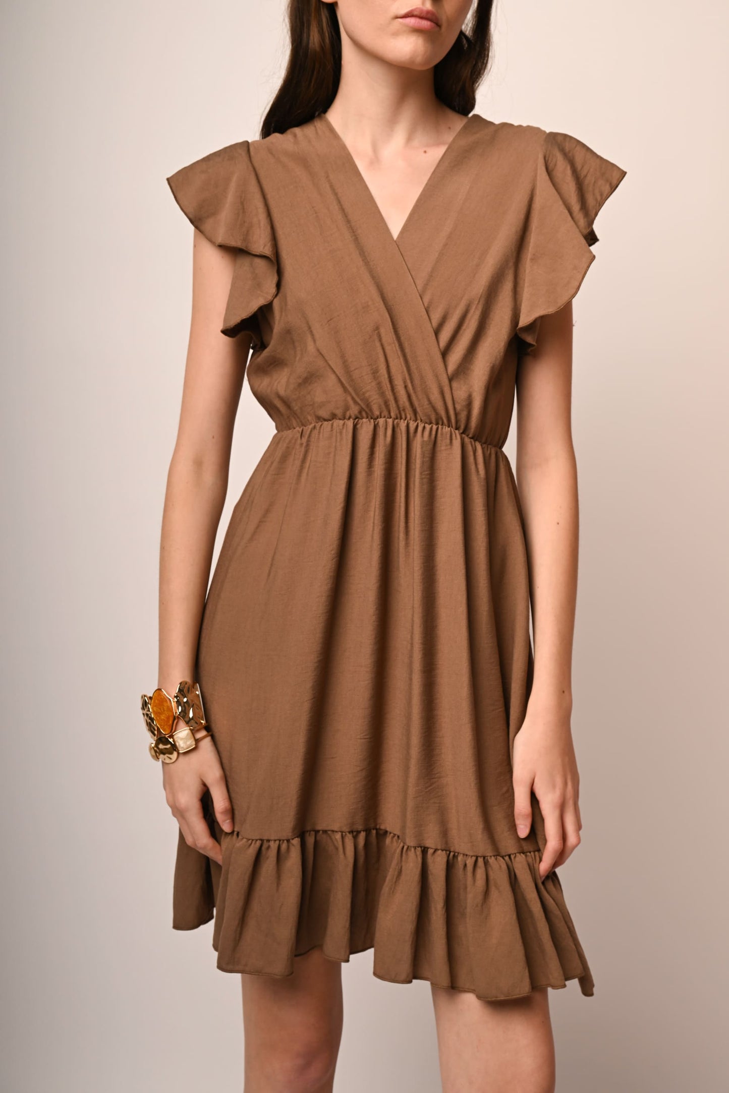 Camilla – Mini Abito con Volants Romantico e Chic 3