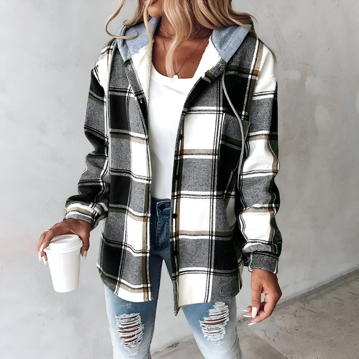 Caterina – Giacca Donna Calda Casual e Versatile Nero