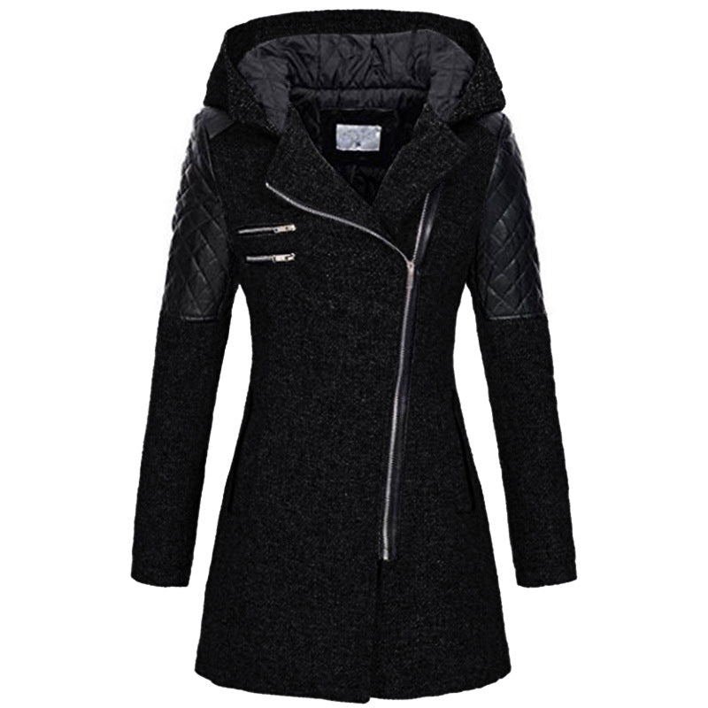 Celestina – Giacca Donna Invernale Elegante Rosemary Nero