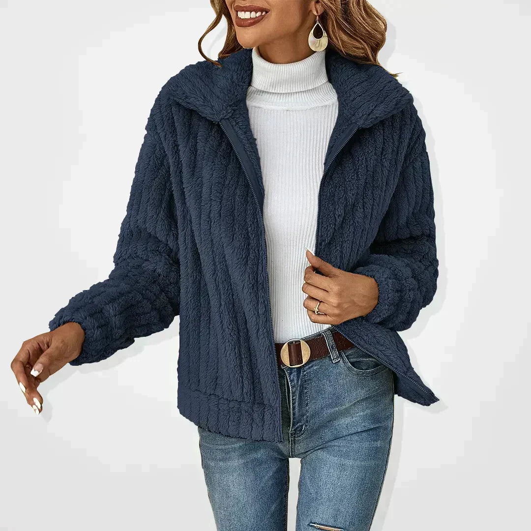 Celine – Cardigan Donna Casual Elegante e Versatile Marineblau