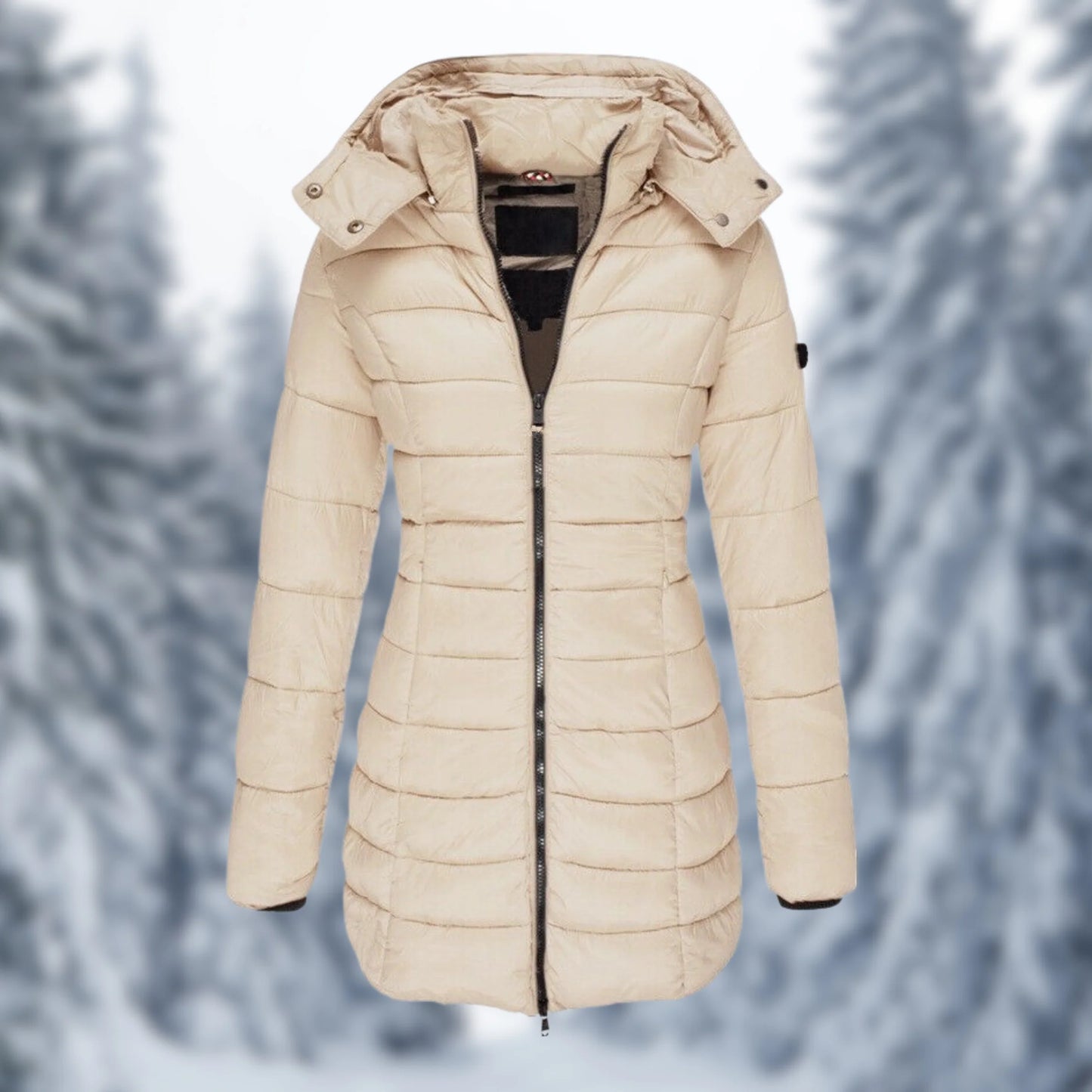 Concettina – Giacca Donna Invernale Calda ed Elegante Beige