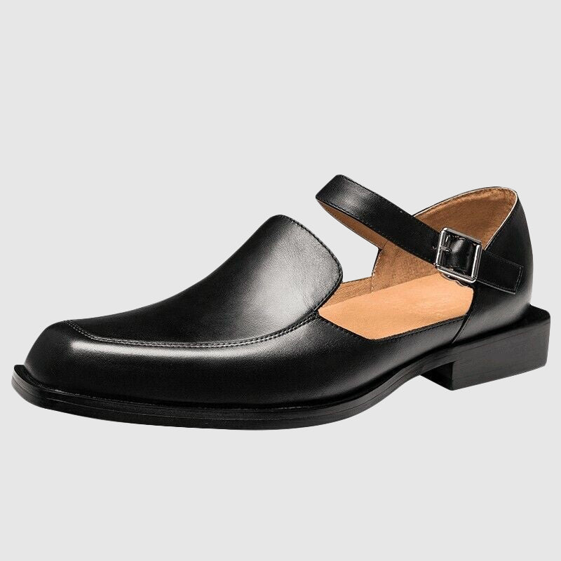 Concetta – Sandali Estivi Chiusi In Punta Con Fasce E Calzata Facilitata