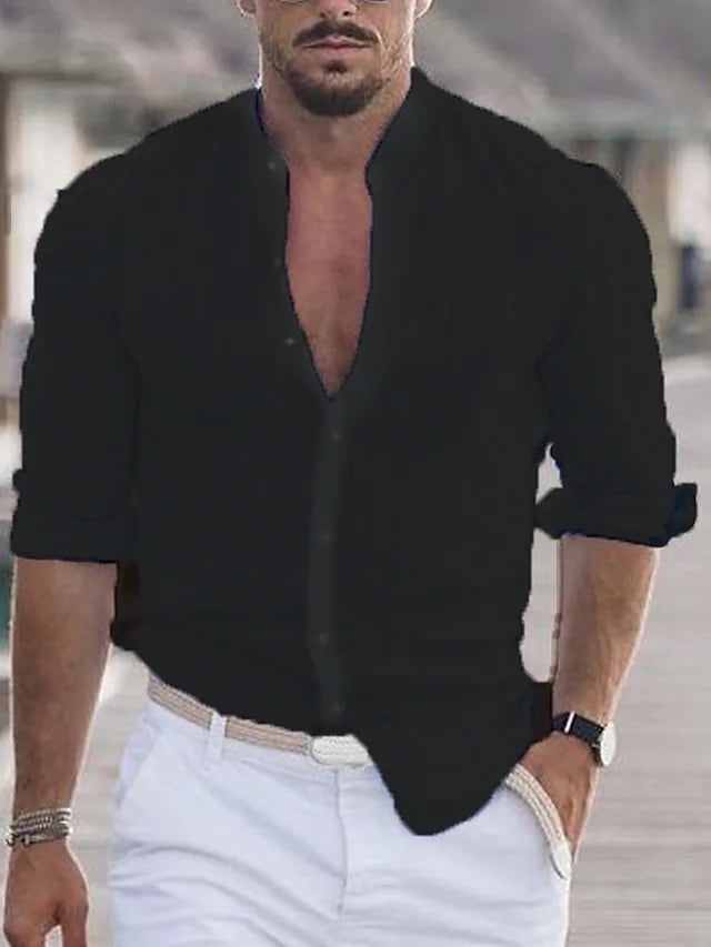 Ermanno – Camicia Da Uomo Dal Taglio Classico E Raffinato