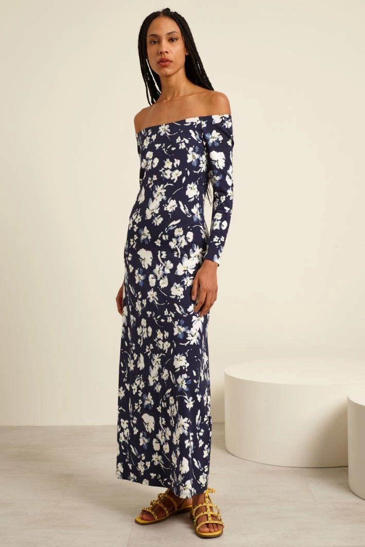 Diletta – Abito con Spalle Scoperte Elegante Estivo