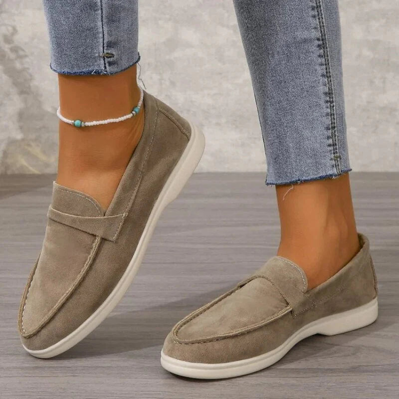 Doralice - Mocassini Eleganti per Donna Khaki