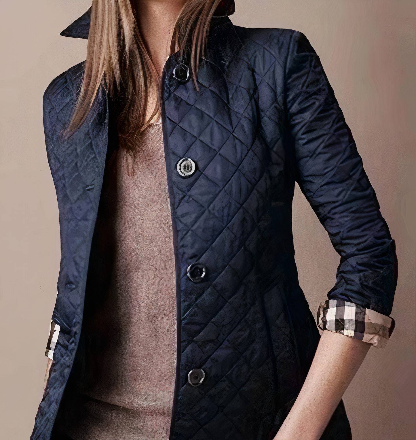 Rebecca - Giacca in Seta e Cotone da Donna
