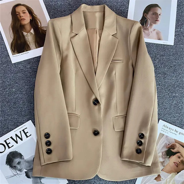 Uliana - Cappotto a Maniche Lunghe da Donna per la Stagione Autunnale
