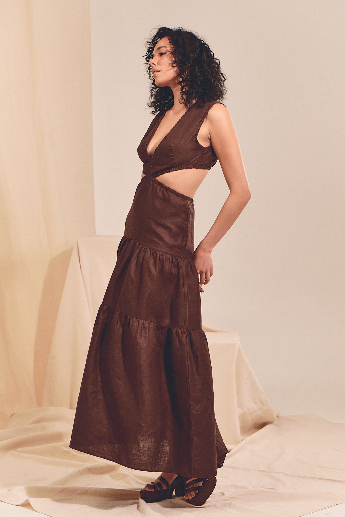 Federica – Abito April in Puro Lino Fresco e Chic 2