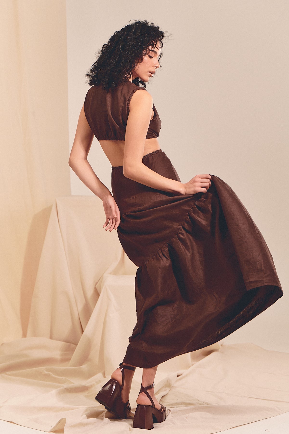 Federica – Abito April in Puro Lino Fresco e Chic 3