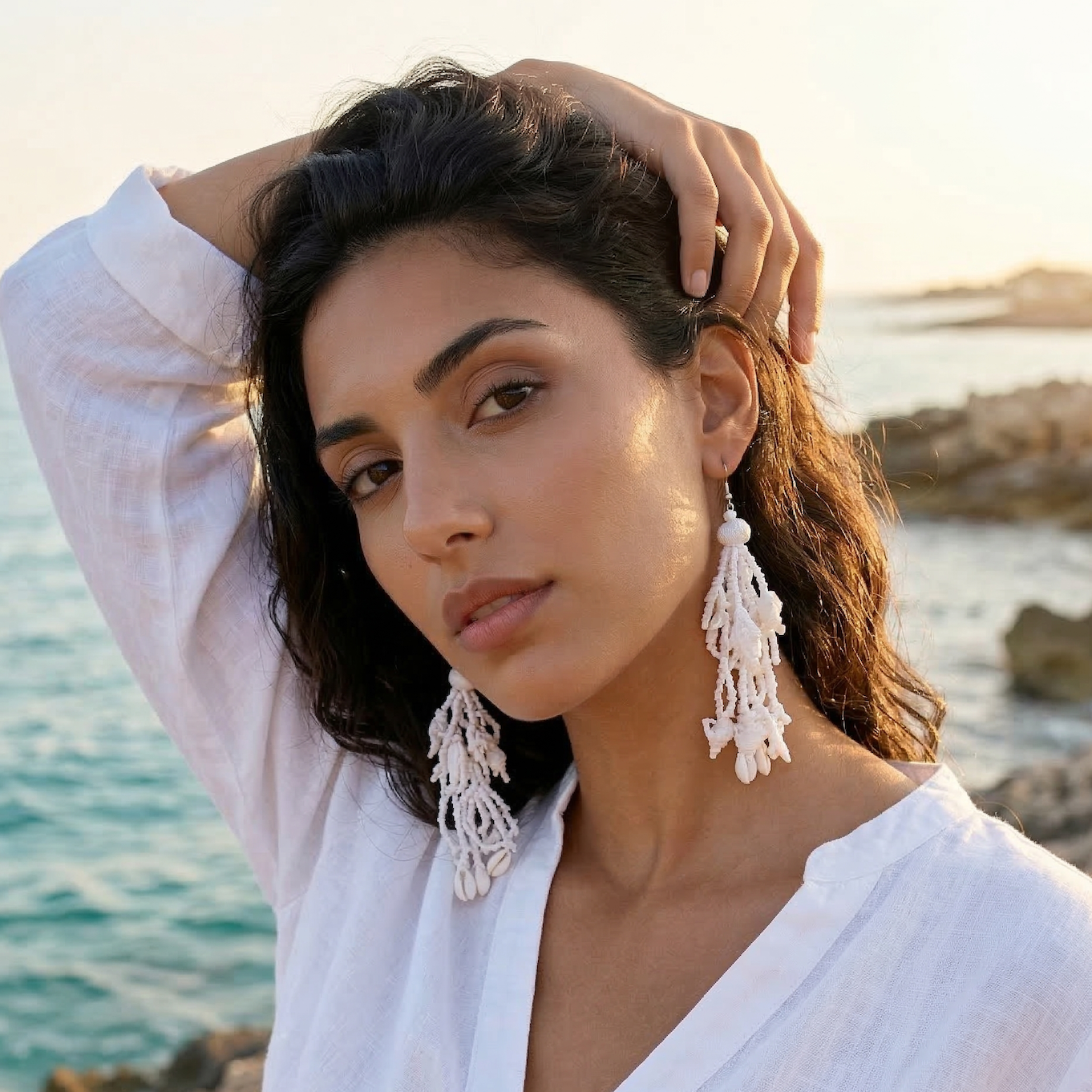 Karina – Orecchini Pendenti Ispirazione Mare Ideali Per L'Estate