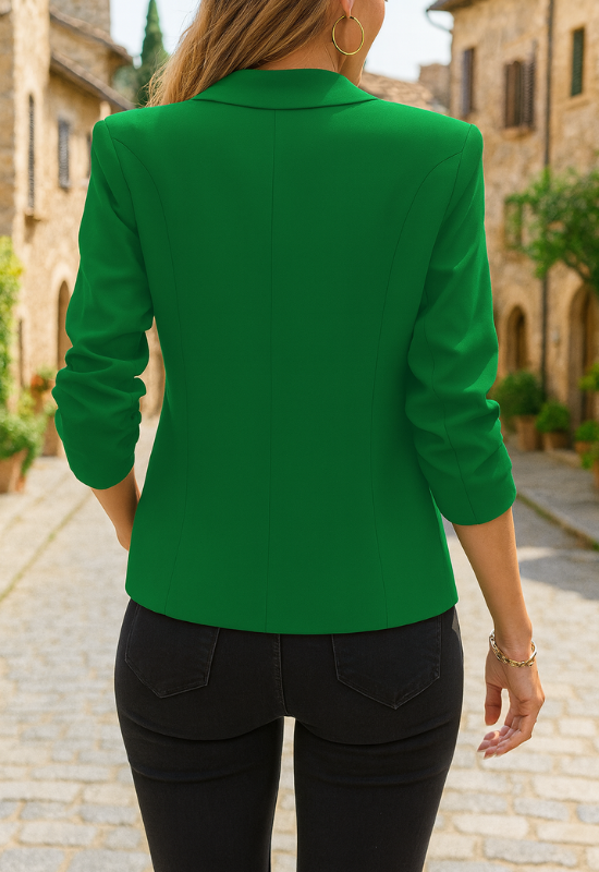 Arianna - Giacca formale da donna a sette maniche dallo stile casual e raffinato