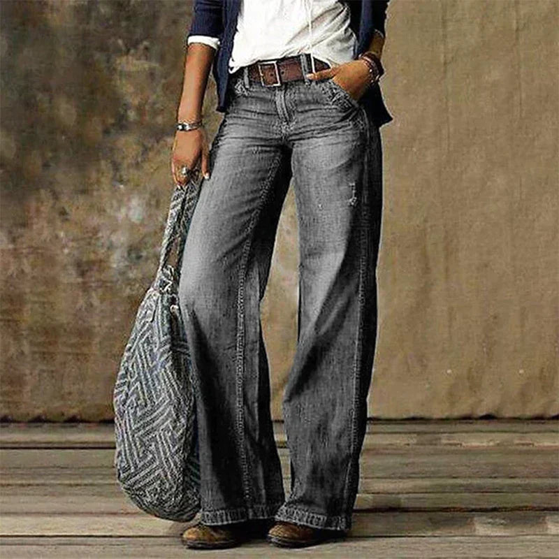 Giada - Die stylische und einzigartige Hose Grigio chiaro