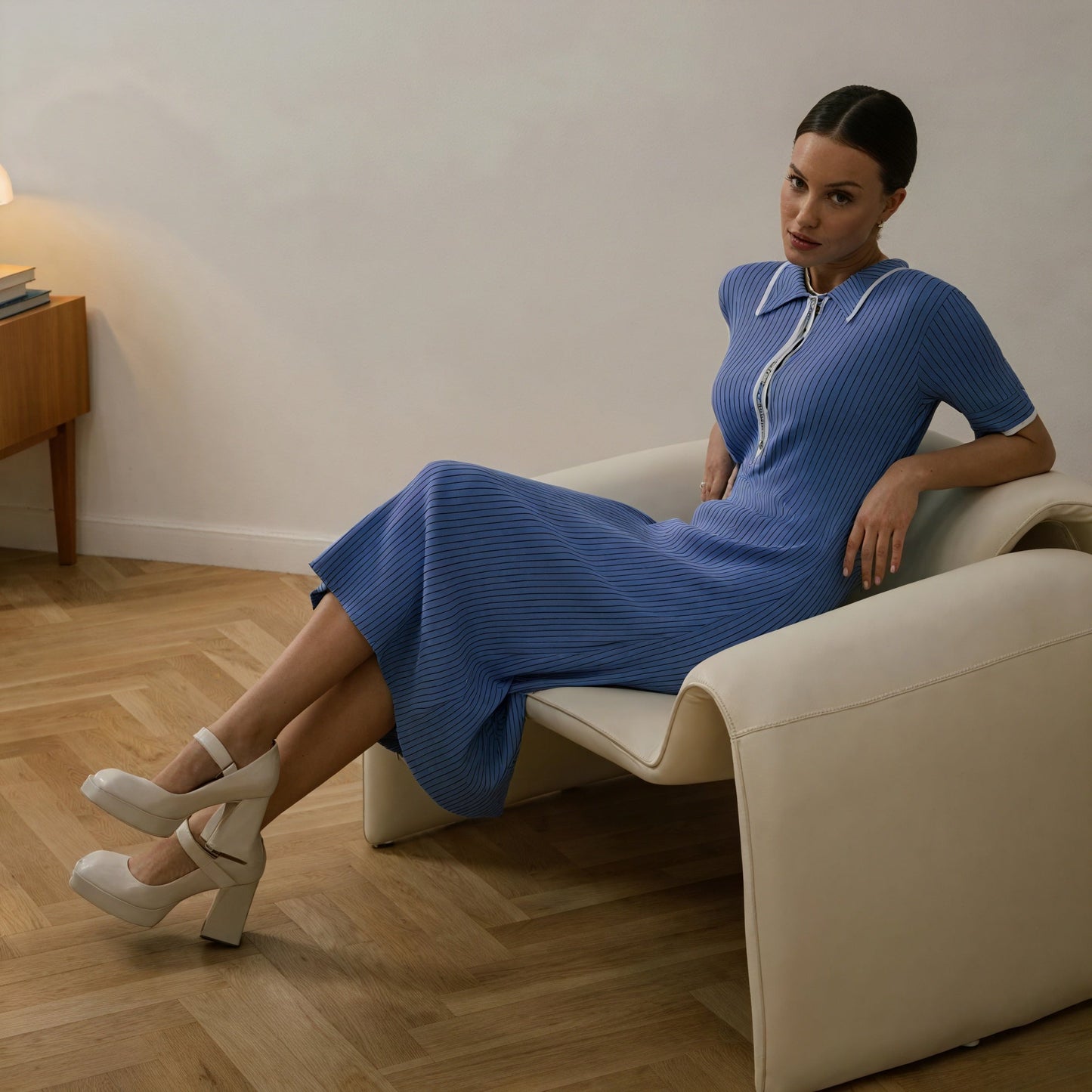 Giada – Abito Midi Stile Retrò con Silhouette Chic 3