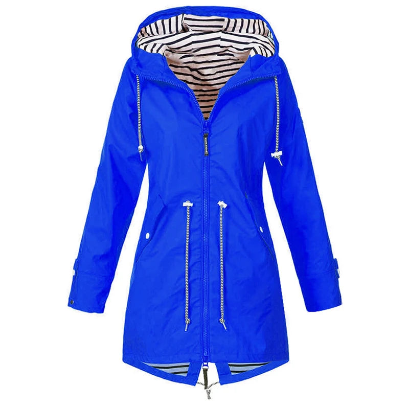 Alessia – Giacca Impermeabile Leggera da Donna Outdoor