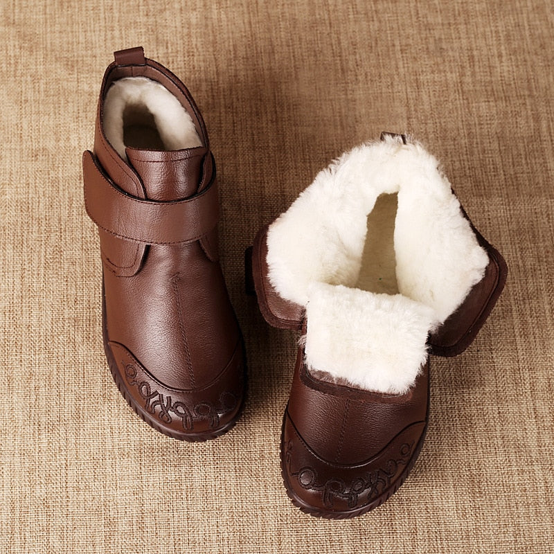 Delfina – Stivali Donna da Neve Caldi in Peluche