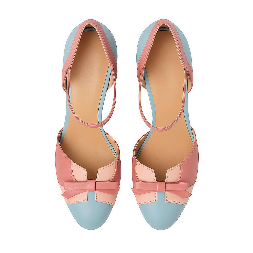 Hajar - Scarpe con Tacco Donna Eleganti e Comode Blu