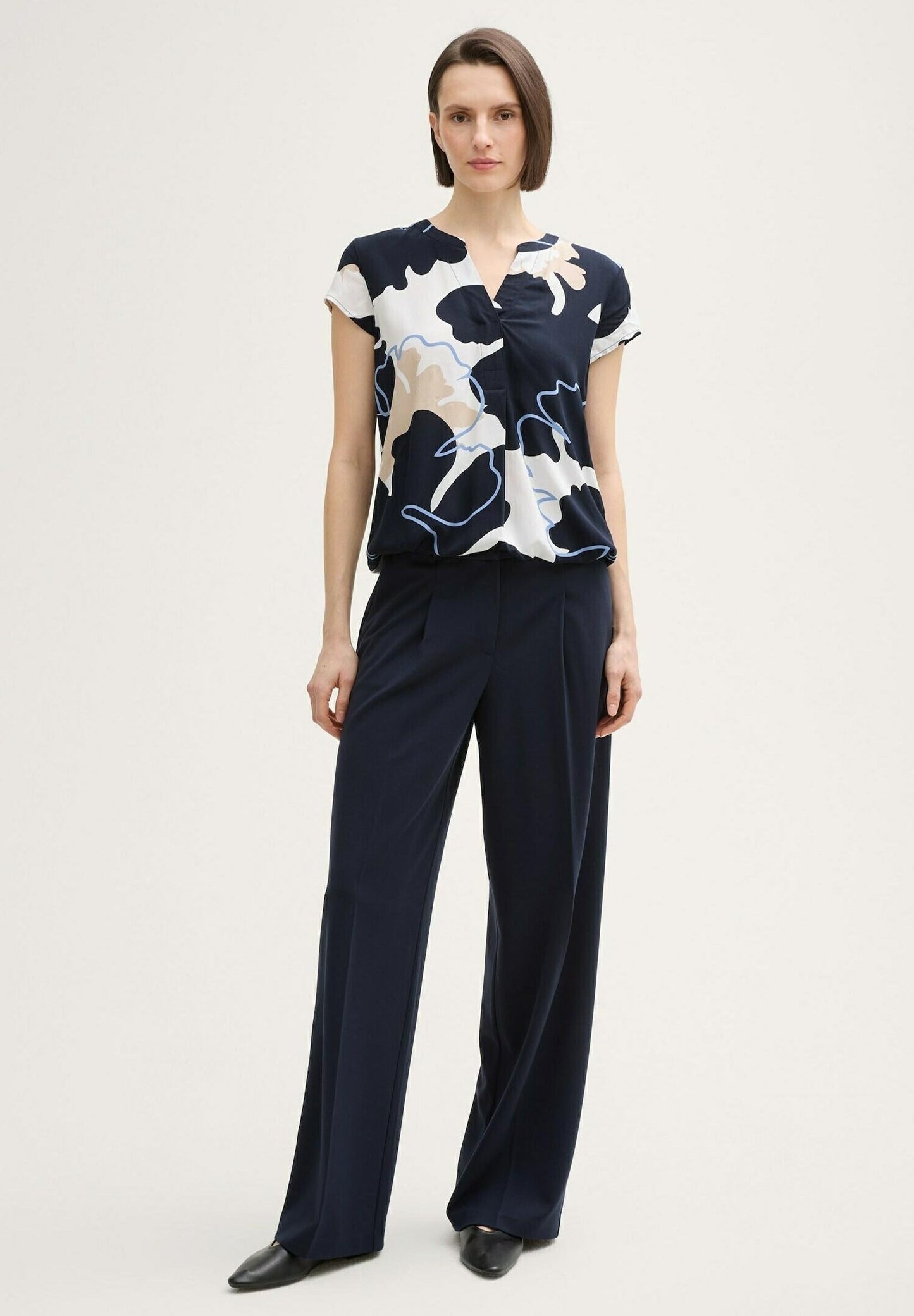 Haydee – T-shirt con Stampa Floreale Oversize