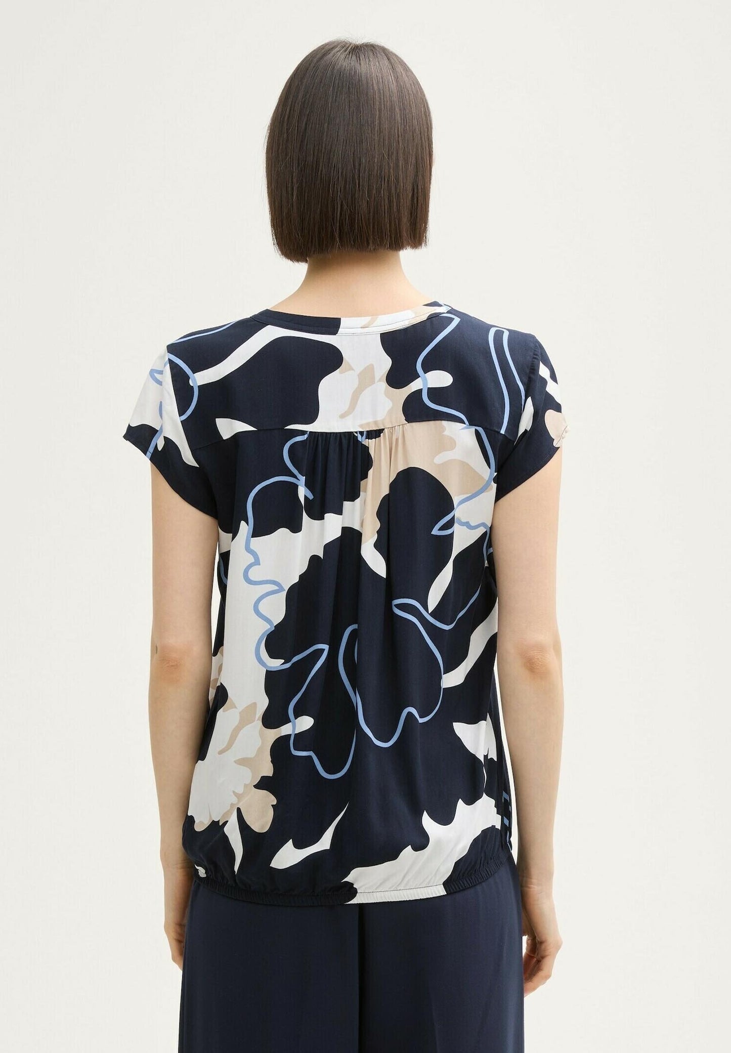 Haydee – T-shirt con Stampa Floreale Oversize