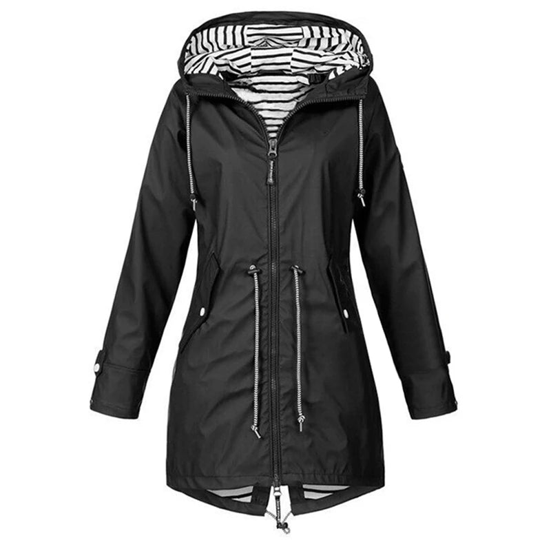 Alessia – Giacca Impermeabile Leggera da Donna Outdoor