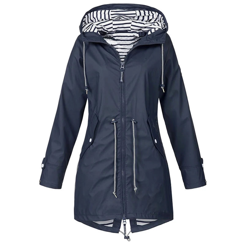 Alessia – Giacca Impermeabile Leggera da Donna Outdoor