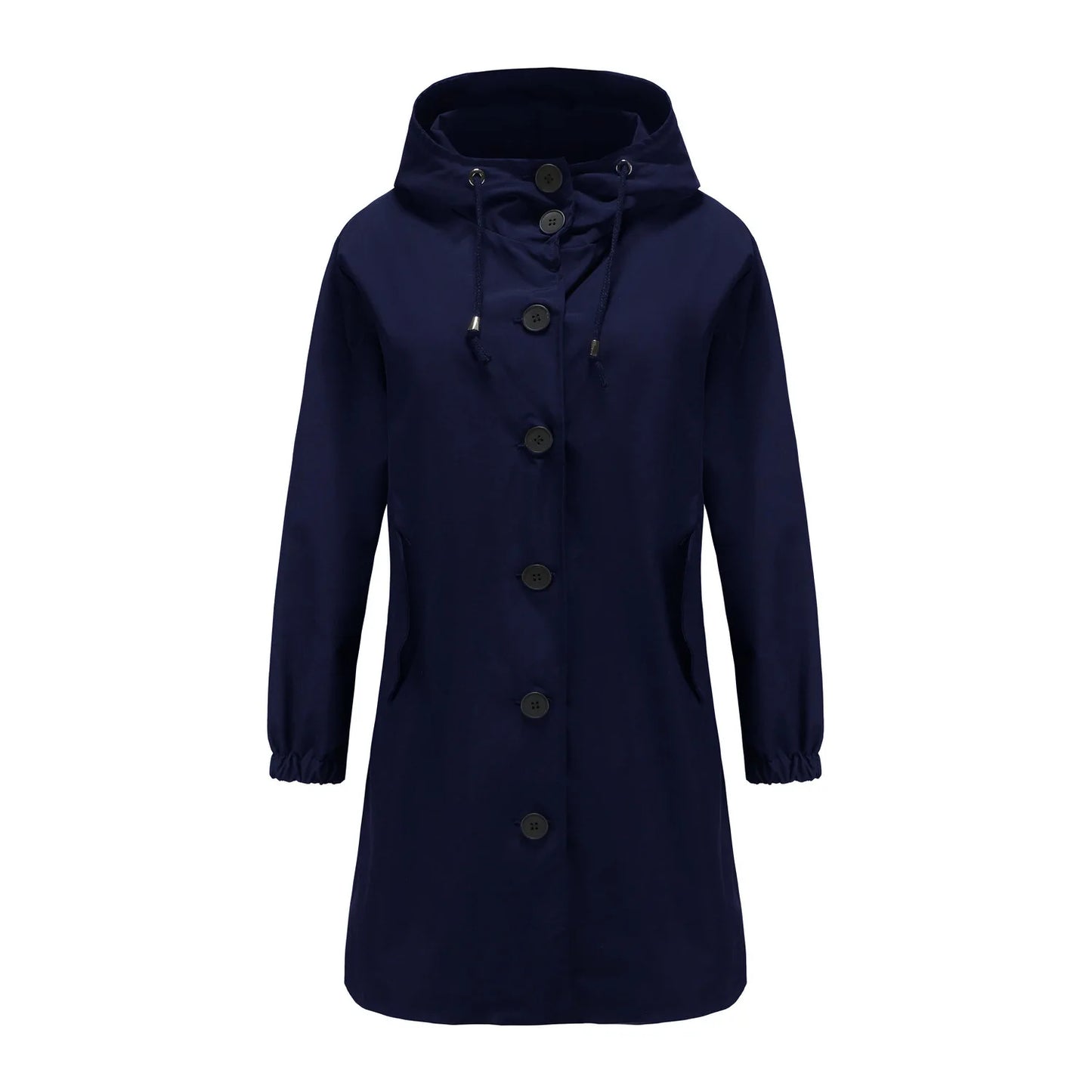 Anabella – Trench Coat Antivento con Cappuccio Donna