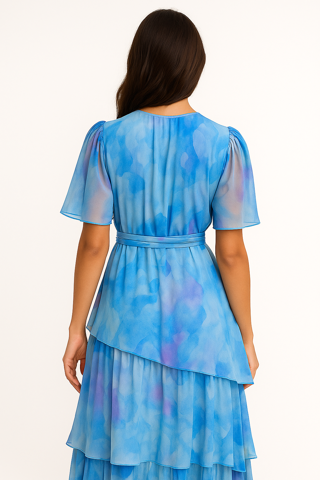 Herminia – Abito Maxi da Donna per Occasioni Speciali Blu 2