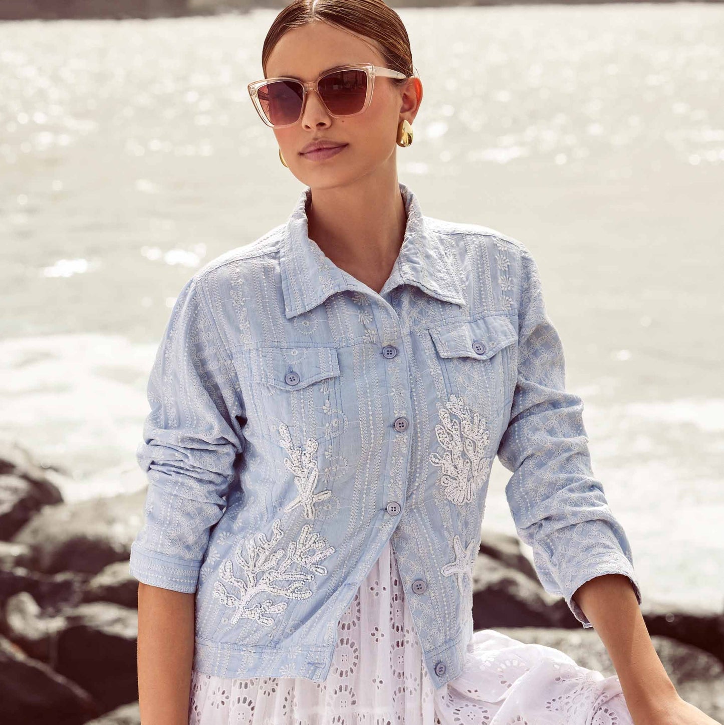 Heidi - Giacca Chic Stile Côte d’Azur