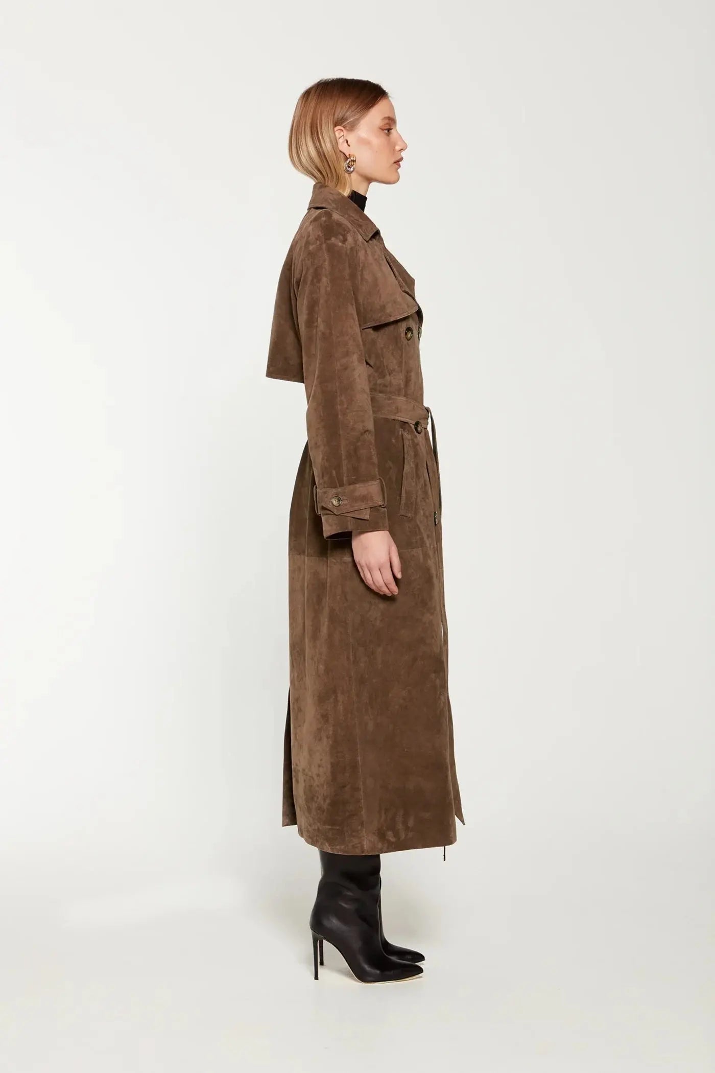 Nadia - Trench elegante da donna stile moderno