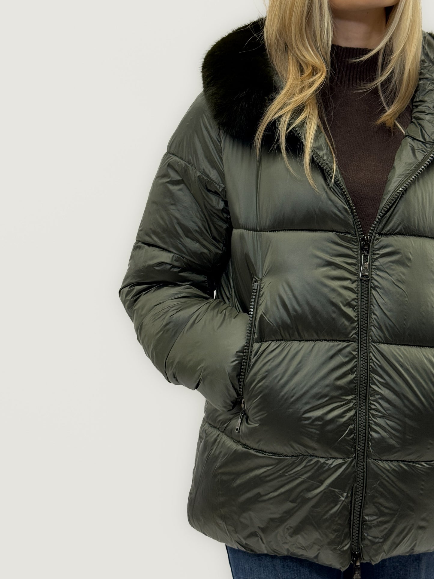 Jenny - Giacca calda da donna con cappuccio elegante