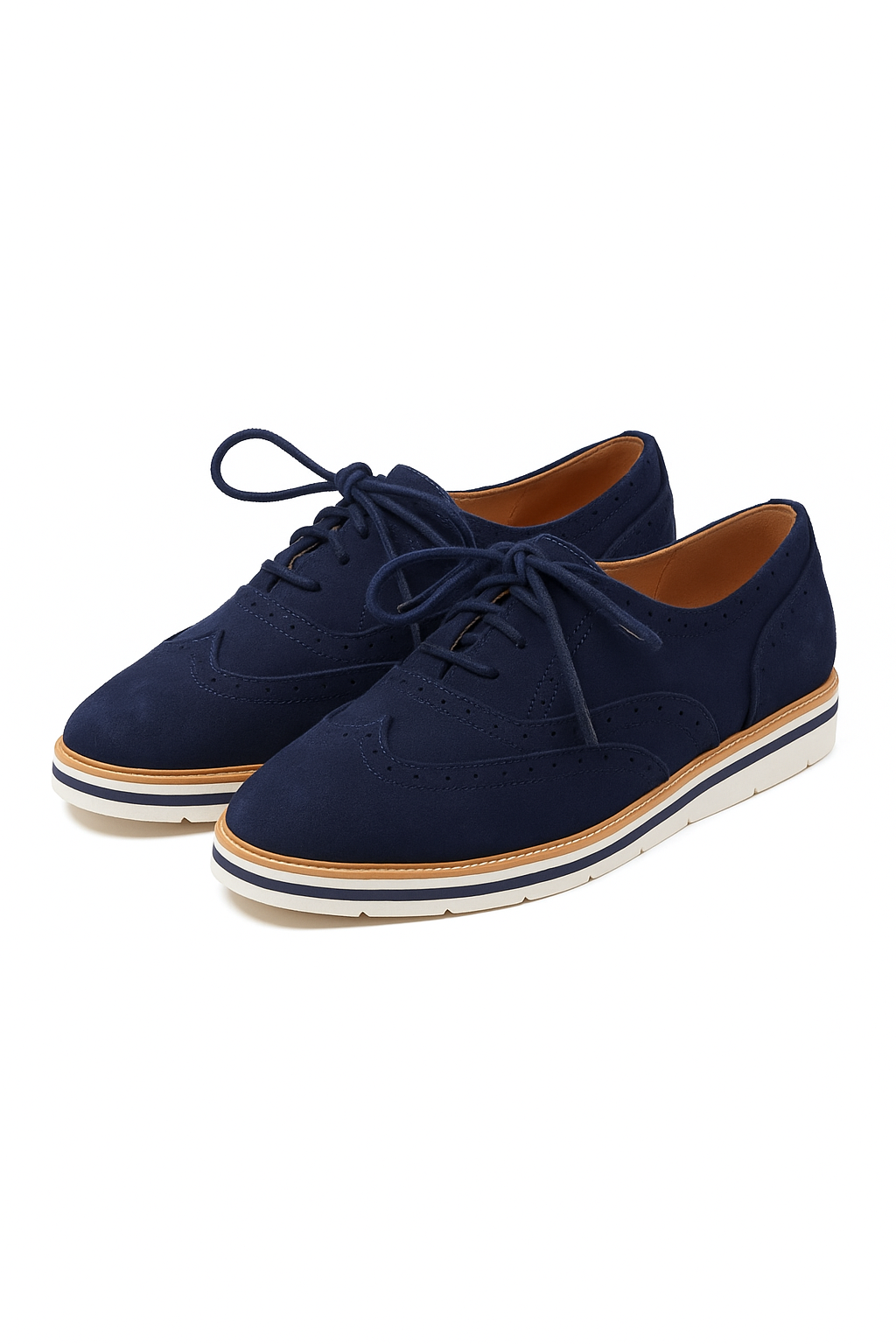 Ilena - Scarpe Donna Eleganti in Pelle Comode Blu