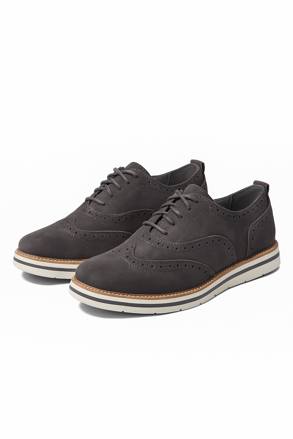 Ilena - Scarpe Donna Eleganti in Pelle Comode Grigio