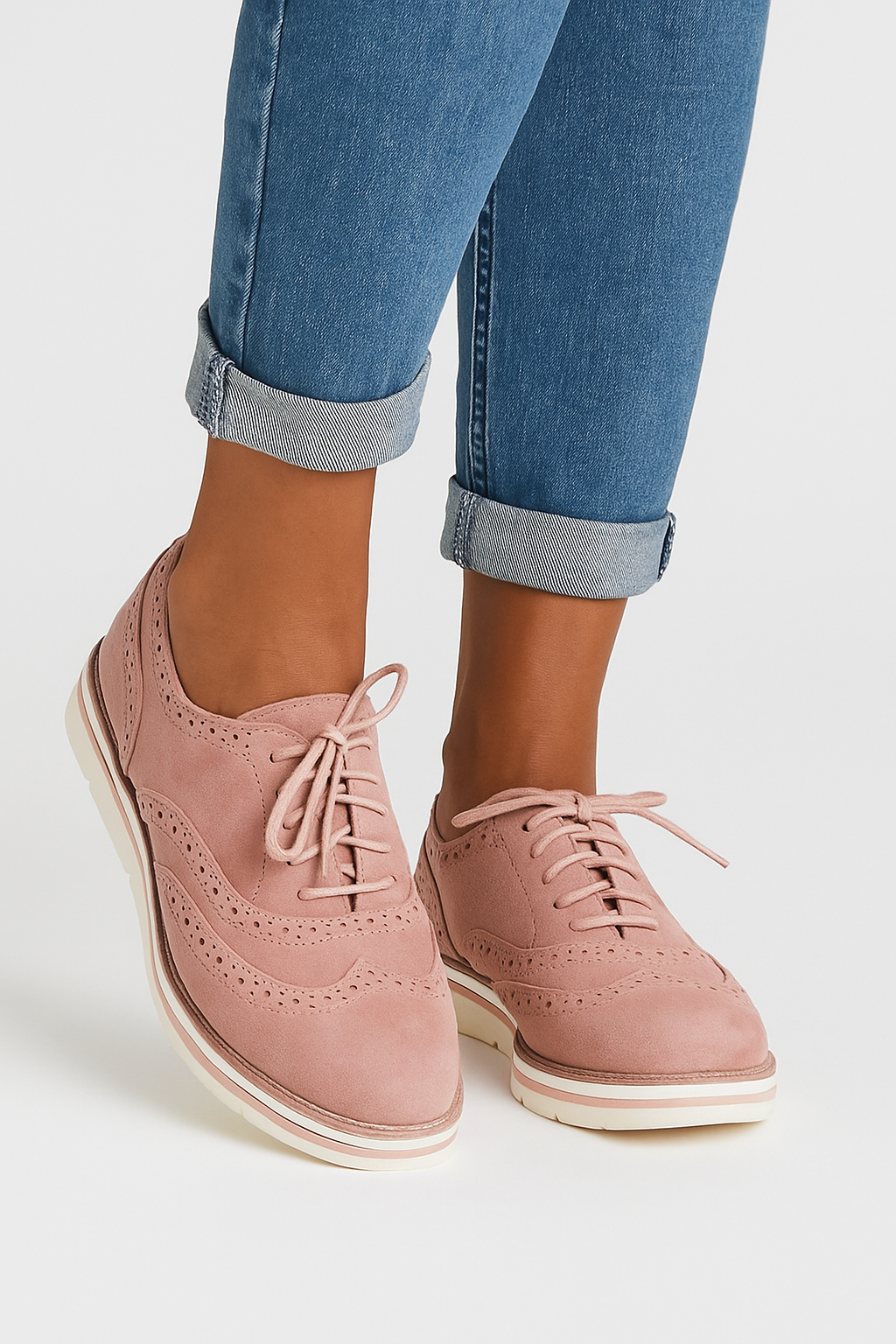 Ilena - Scarpe Donna Eleganti in Pelle Comode Rosa