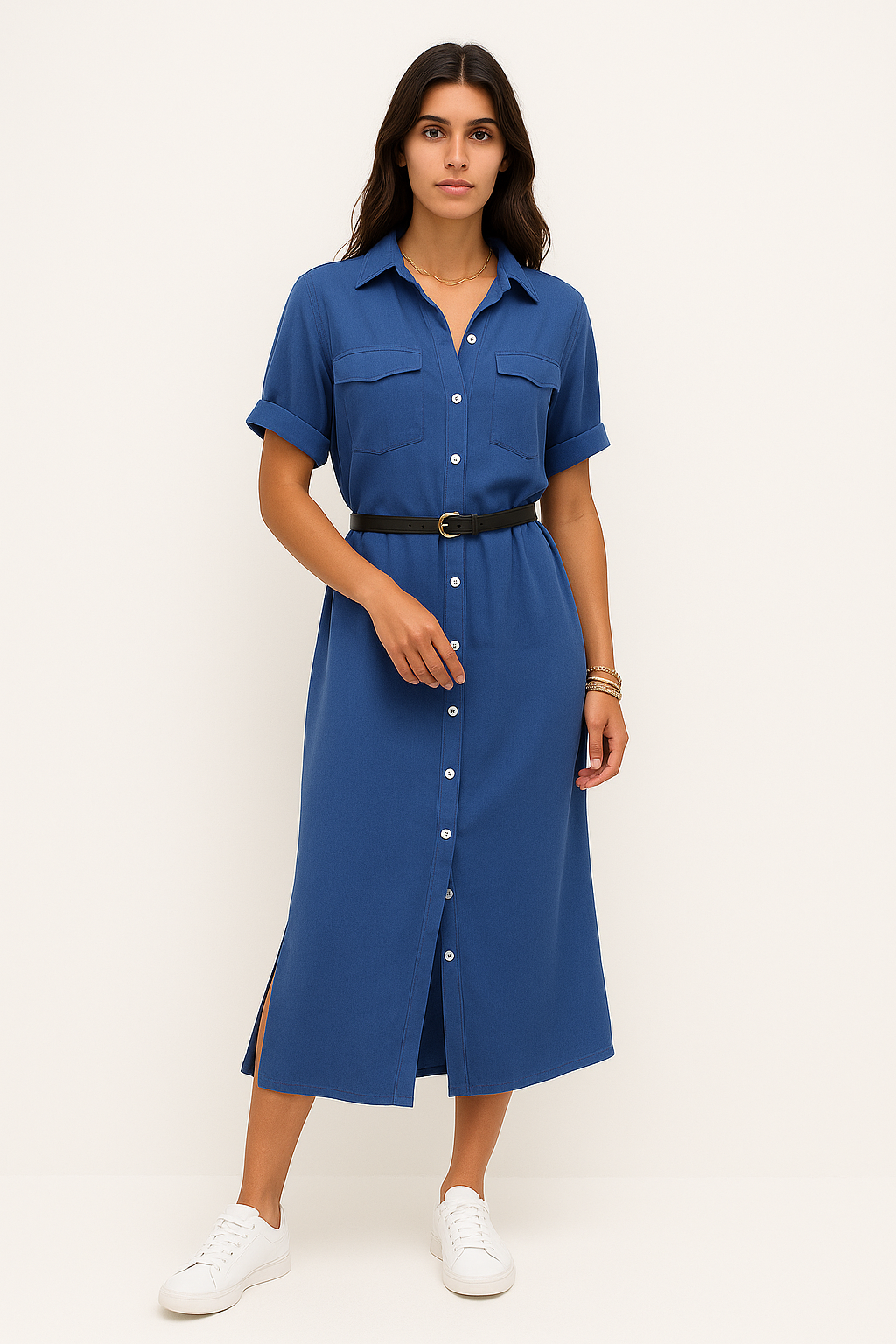 Jannette – Vestito Estivo Donna Fresco e Versatile Blu