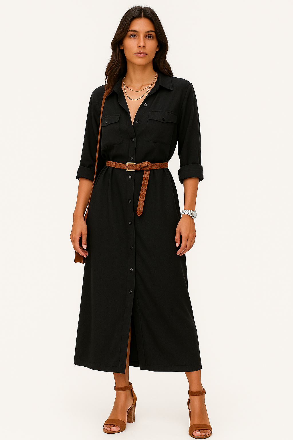 Jannette – Vestito Estivo Donna Fresco e Versatile Nero