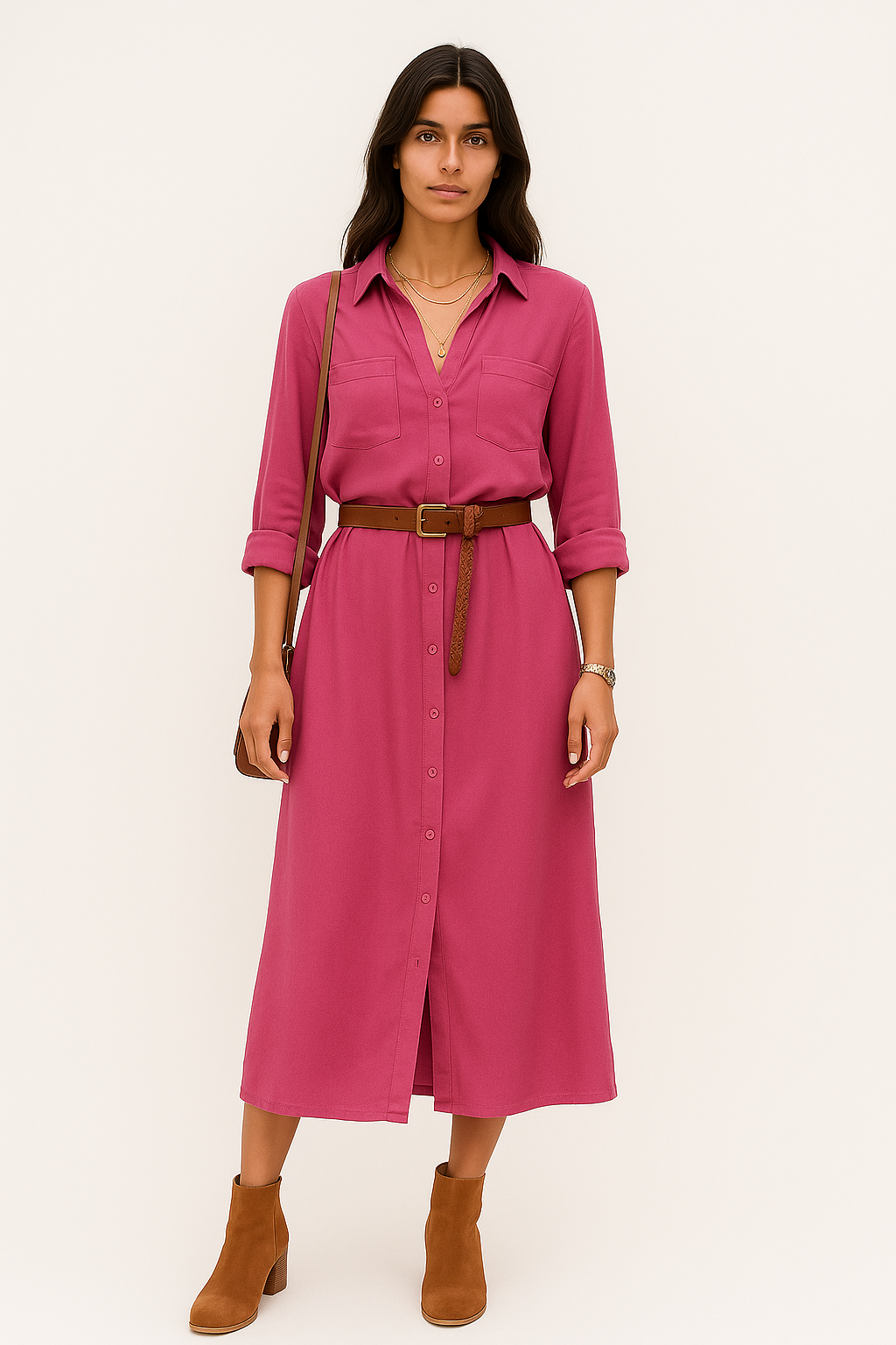 Jannette – Vestito Estivo Donna Fresco e Versatile Rosa